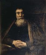 REMBRANDT Harmenszoon van Rijn Portrait of an Old man oil painting reproduction